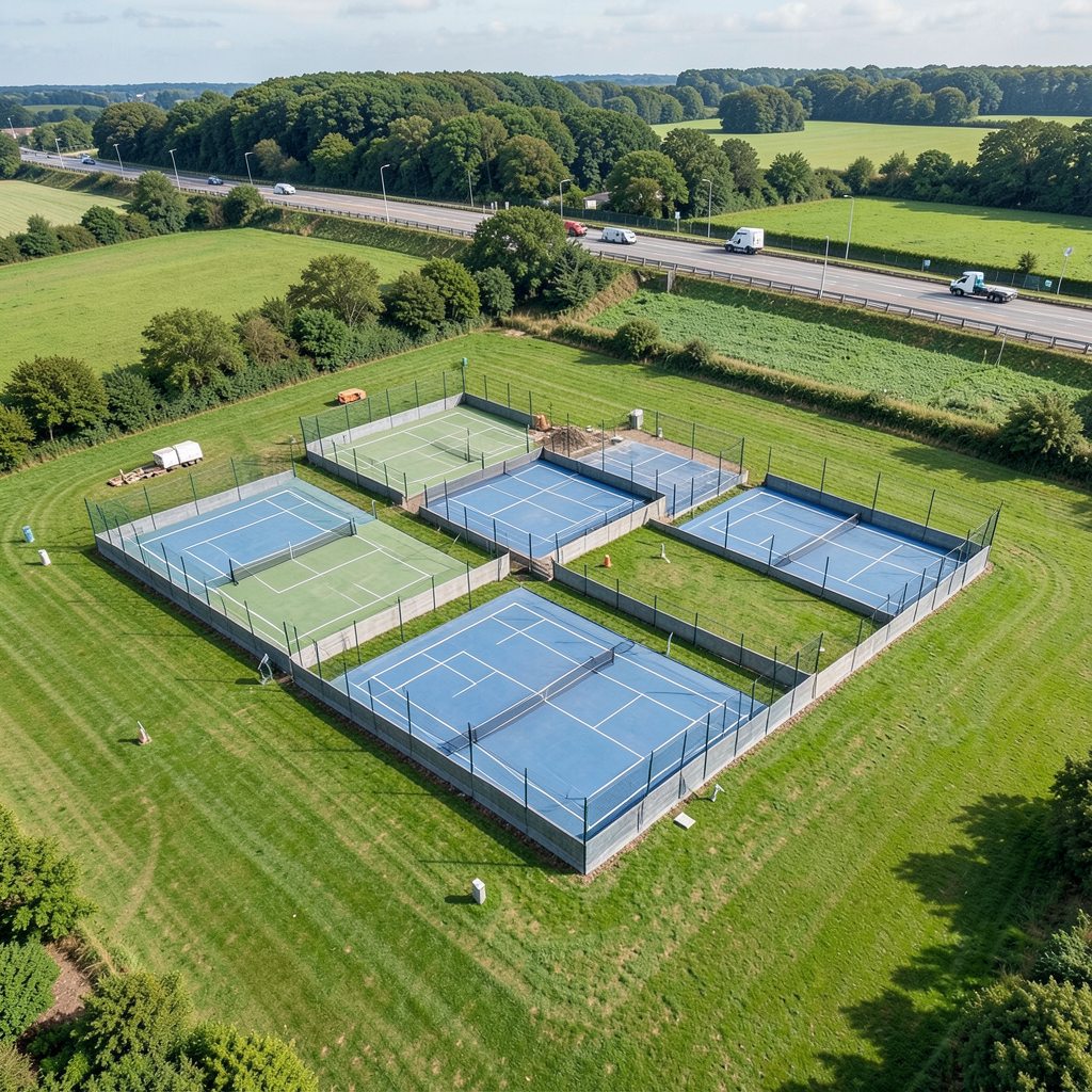 Six-court padel tennis centre plans submitted near M23 at Crawley Down